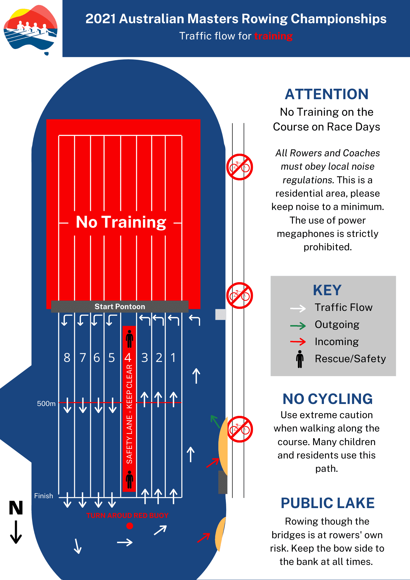 west lakes 2021 masters nationals training map