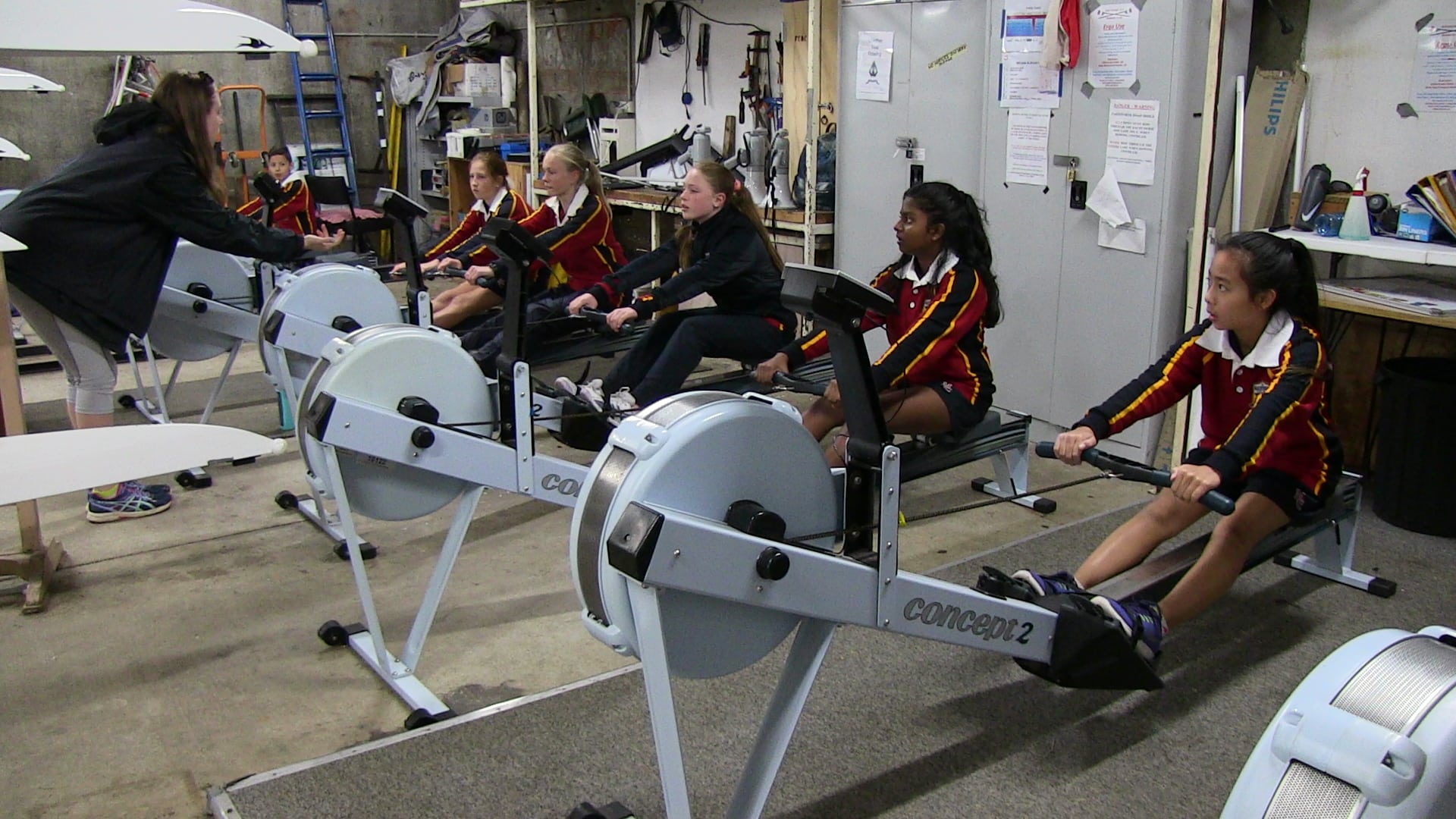 Sporting Schools Riggers Program Rowing South Australia