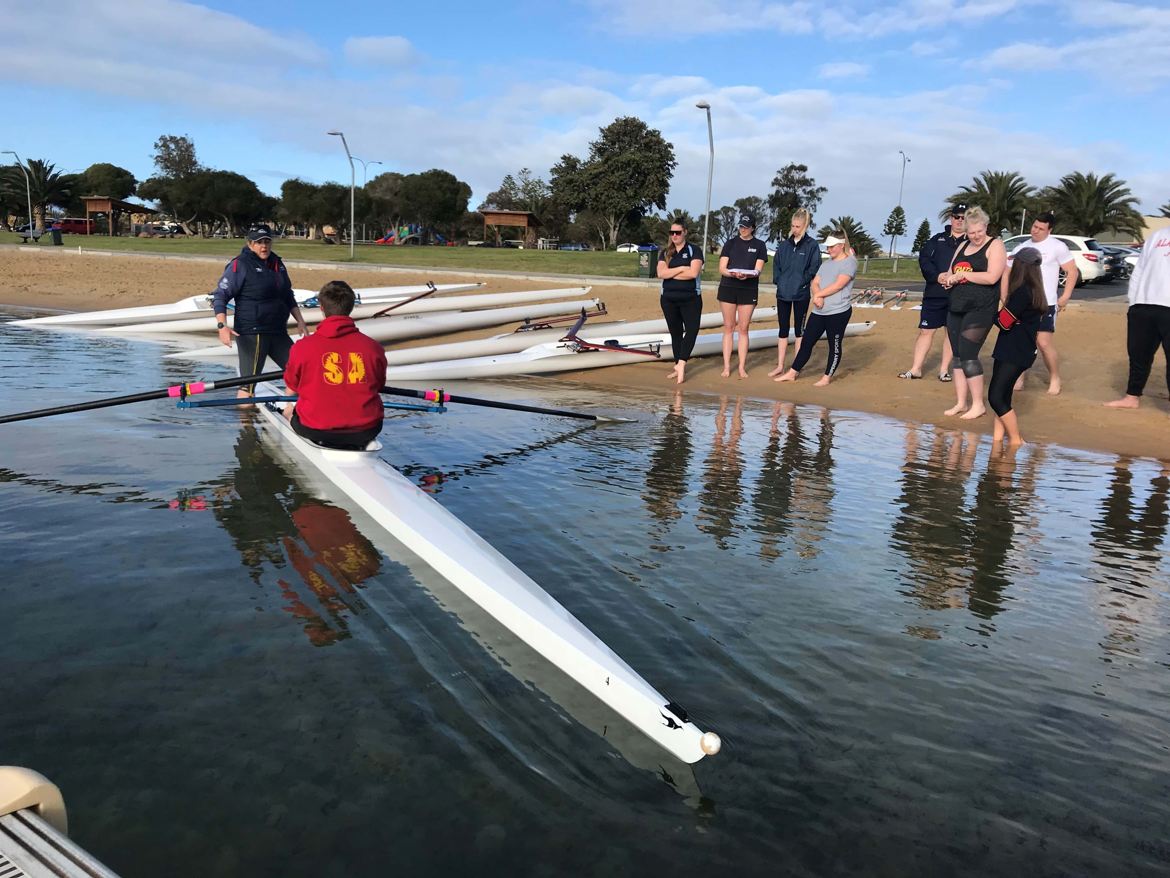 Coaches links Rowing South Australia