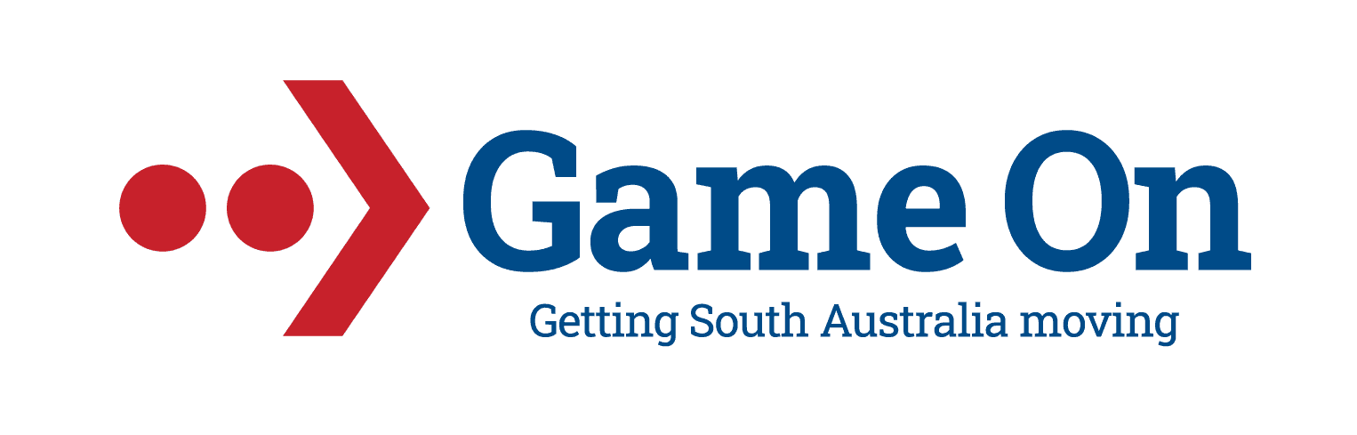 Game On Logo - Rowing SA Support Agency