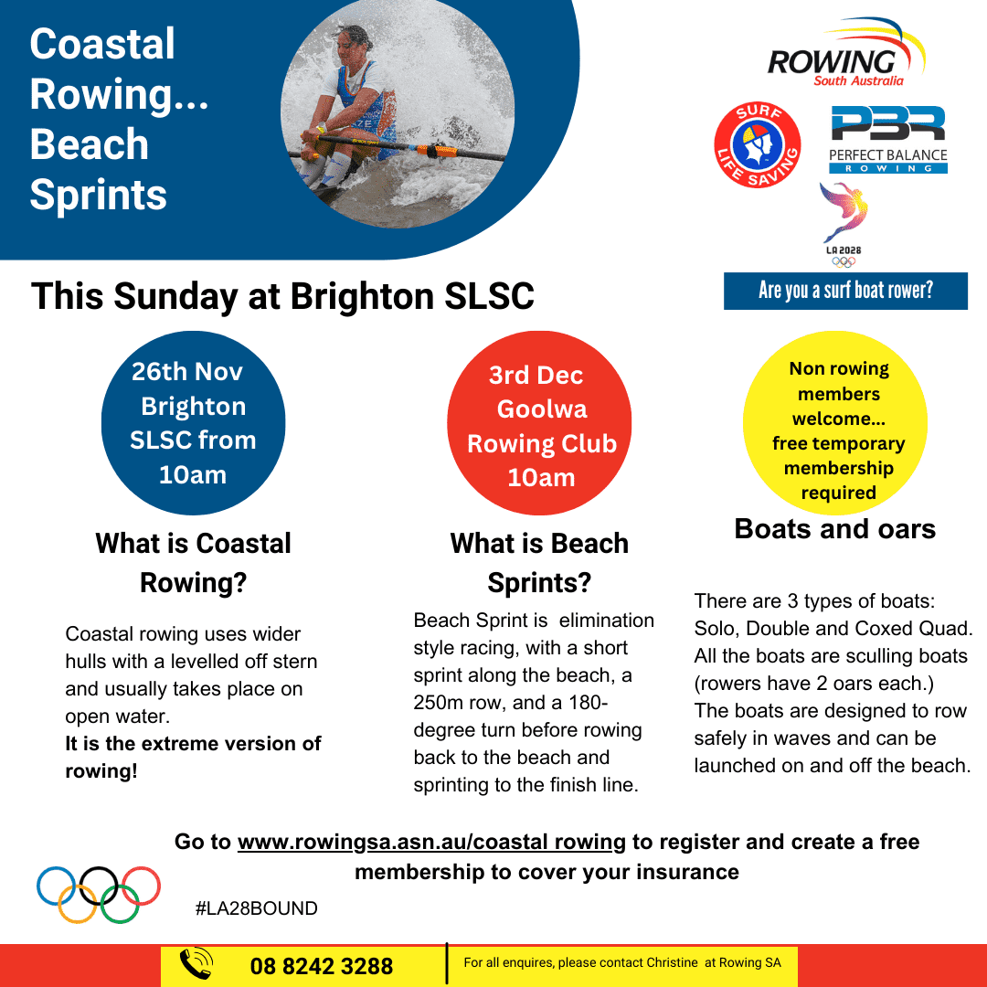 Coastal Rowing Rowing South Australia
