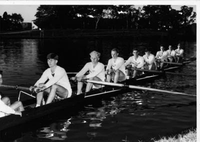 The VIII after presentation, 1955
